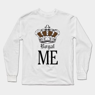 Royal Me - Brown Long Sleeve T-Shirt